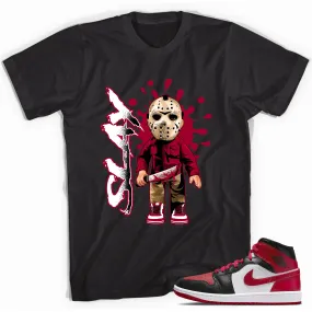 1 Mid Alternate Bred Toe Shirt Slay