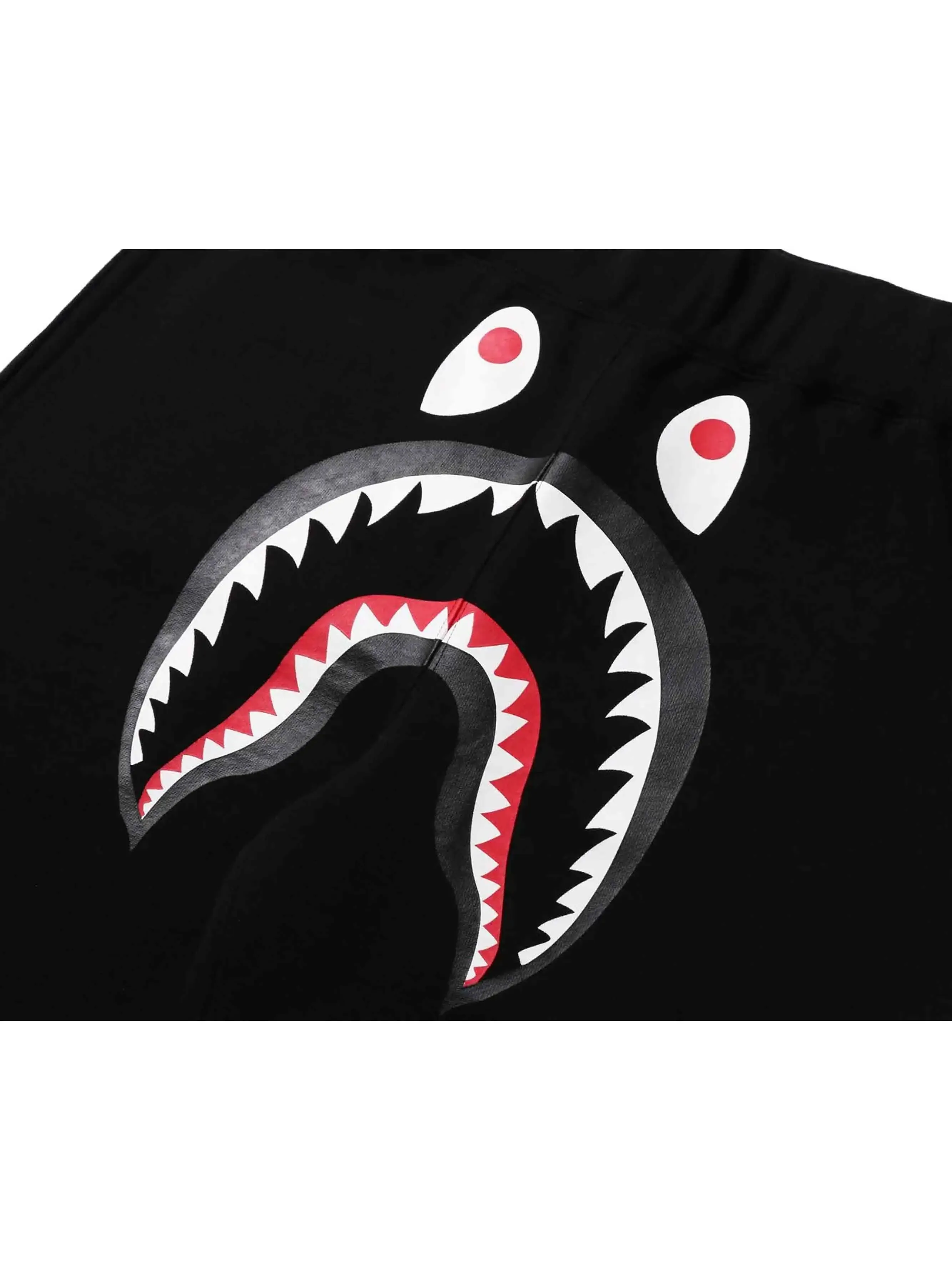 A Bathing Ape Shark Sweatshorts Black