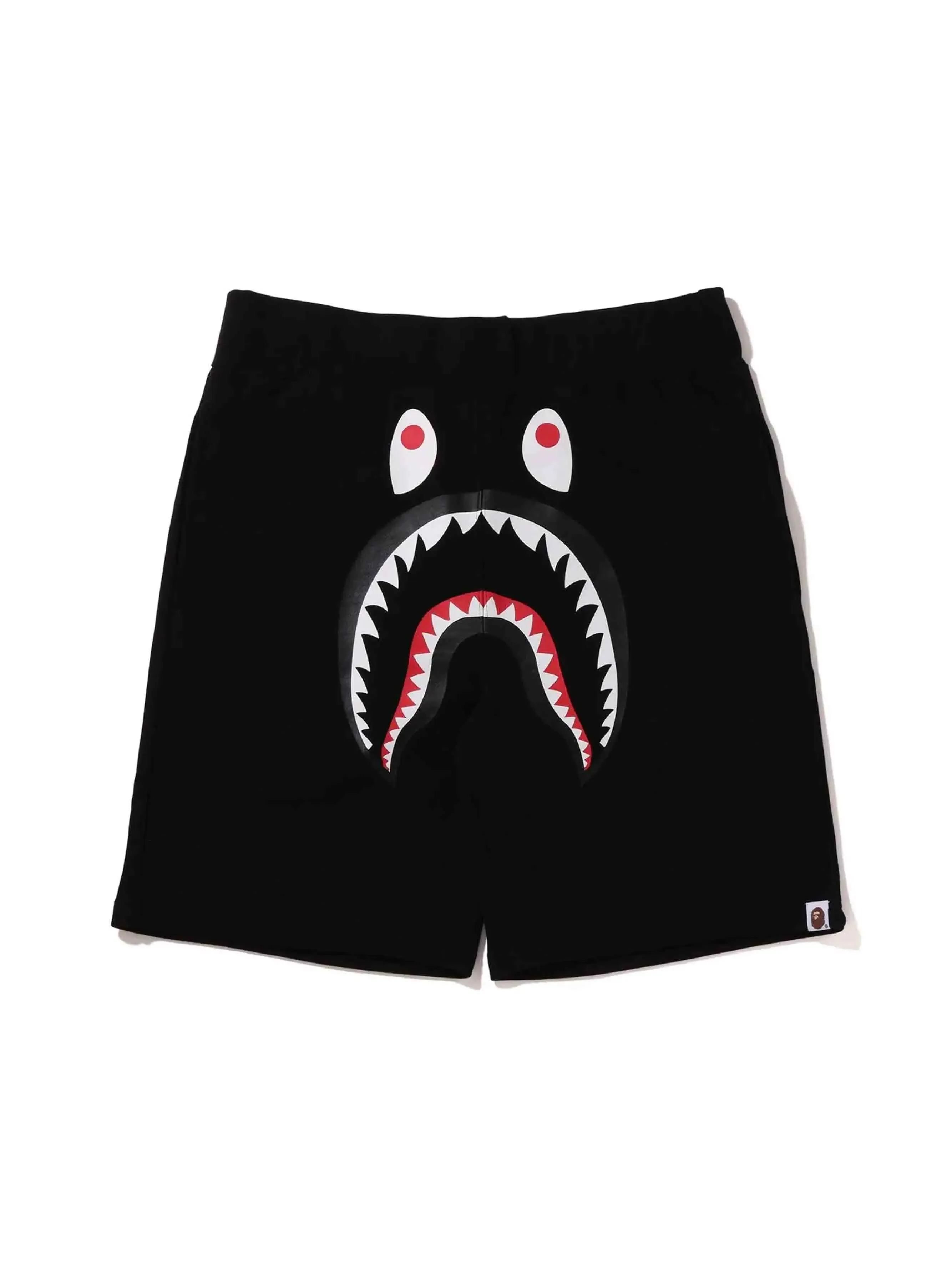 A Bathing Ape Shark Sweatshorts Black