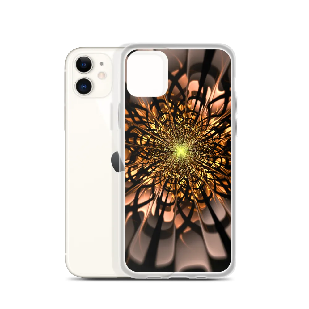 Abstract Flower 02 iPhone Case