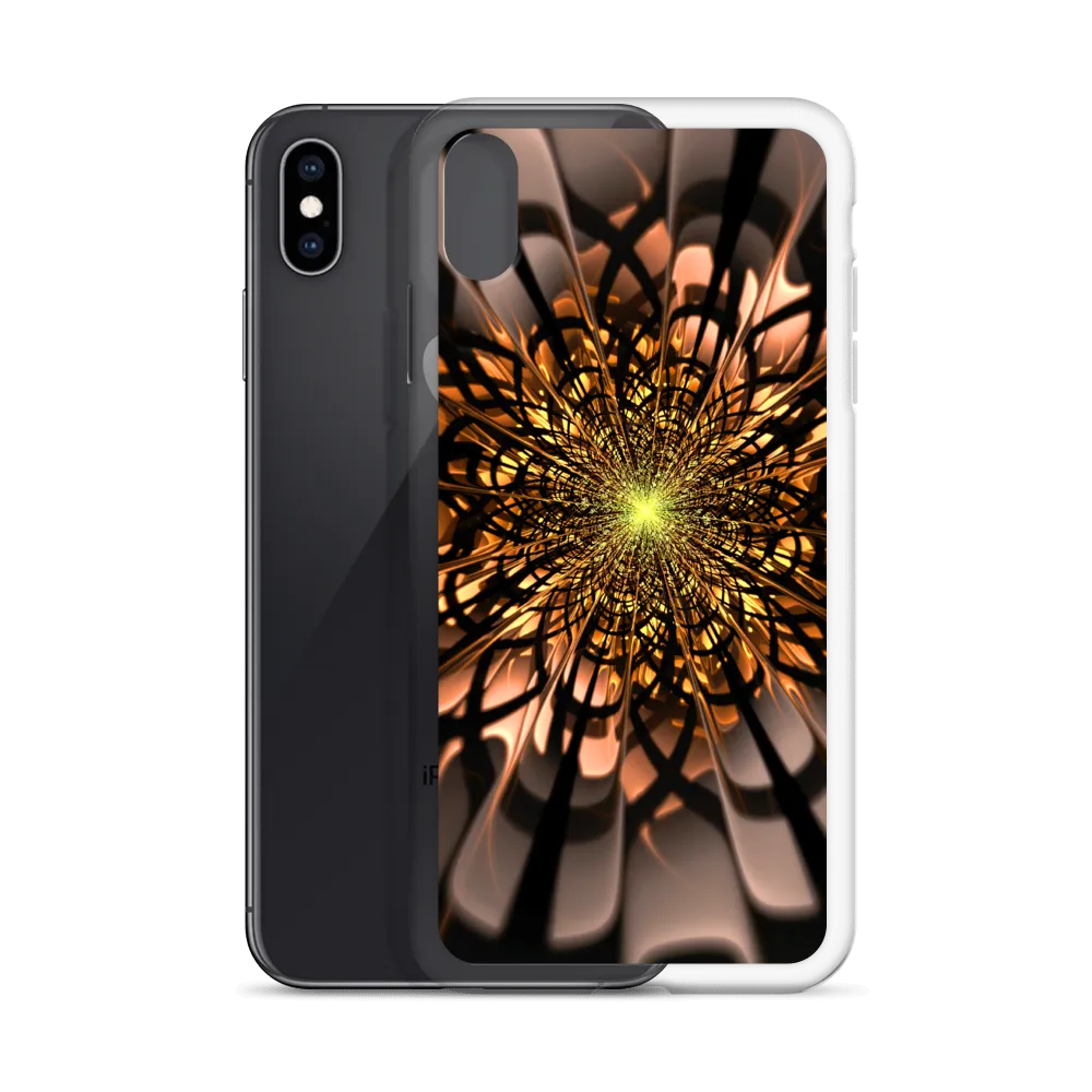 Abstract Flower 02 iPhone Case