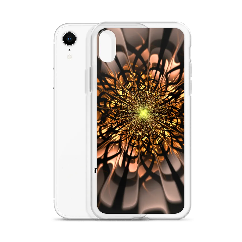 Abstract Flower 02 iPhone Case