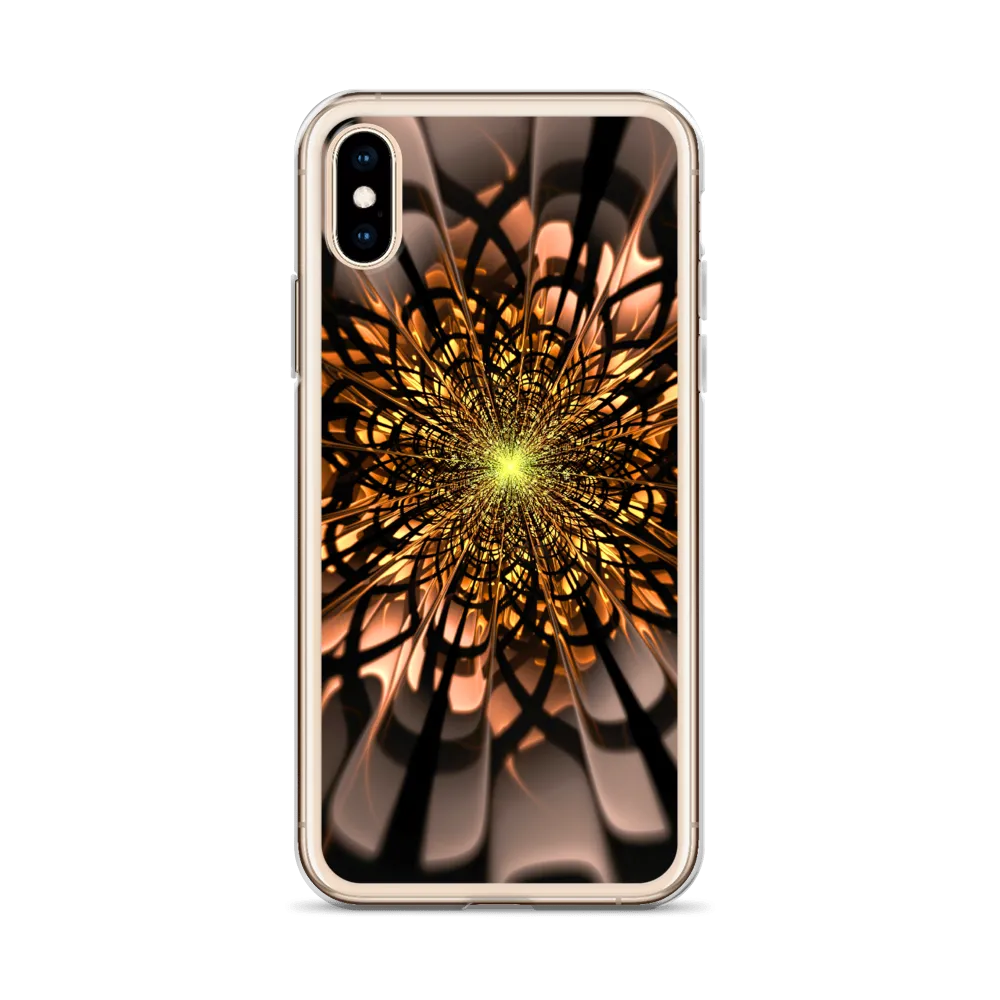 Abstract Flower 02 iPhone Case