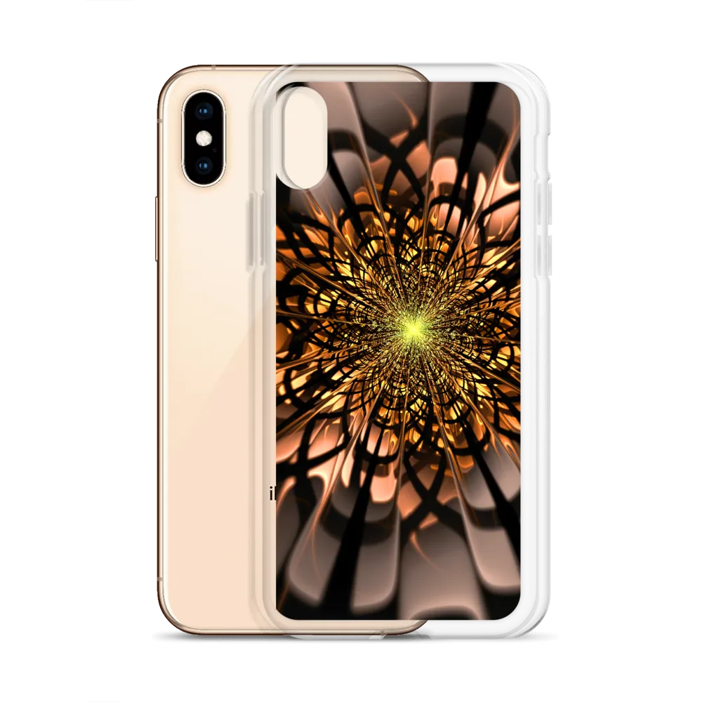 Abstract Flower 02 iPhone Case