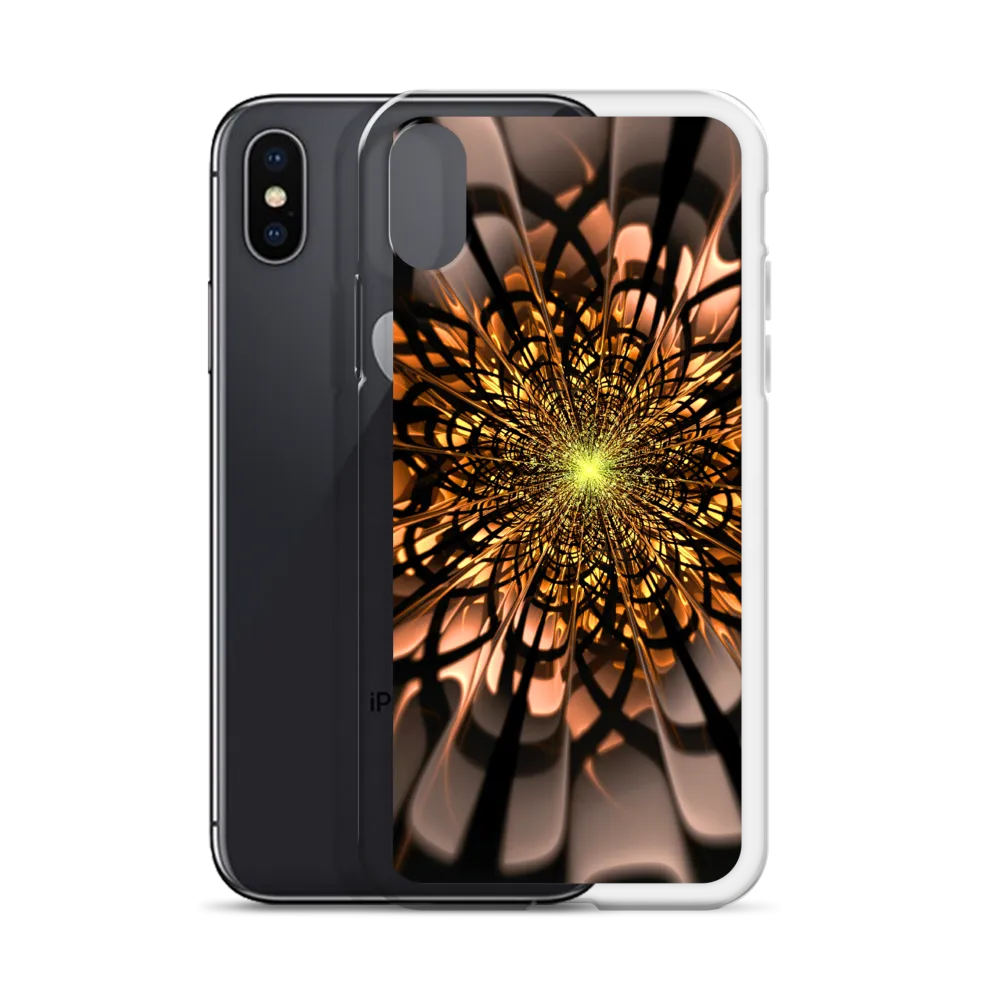 Abstract Flower 02 iPhone Case