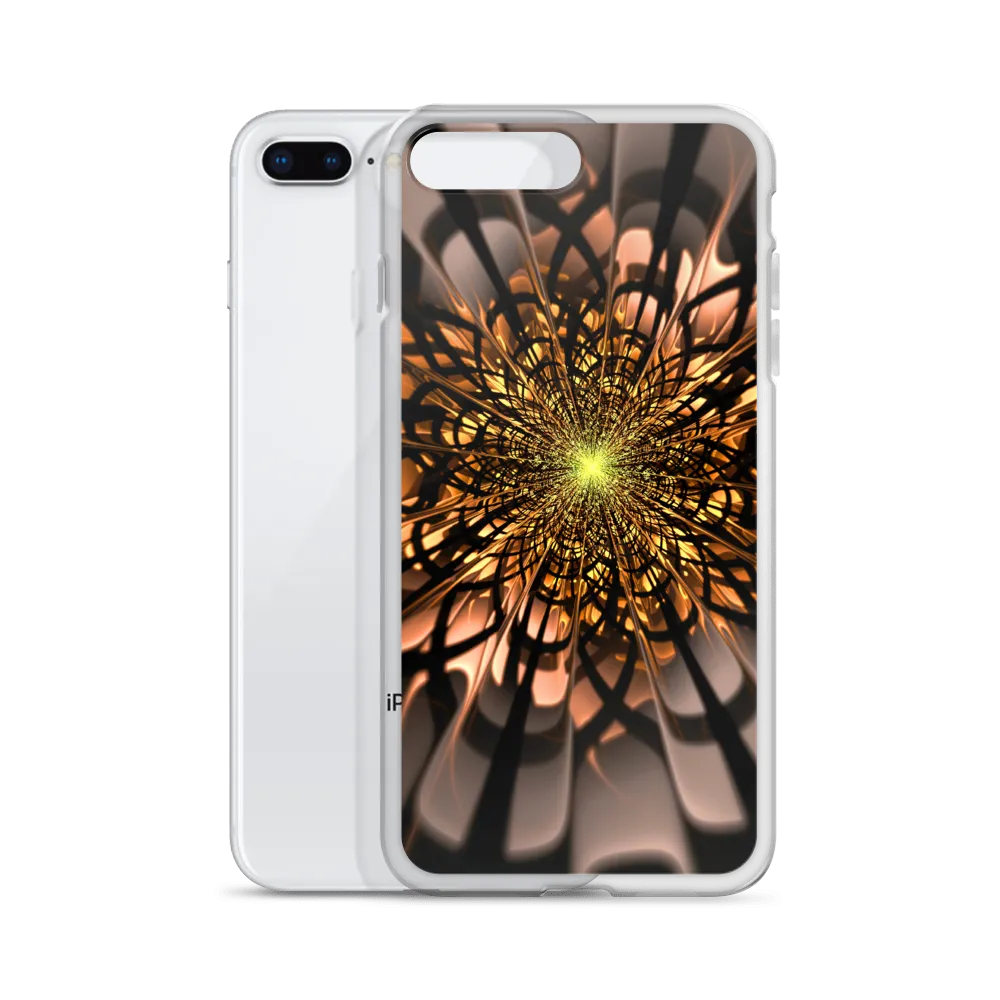 Abstract Flower 02 iPhone Case