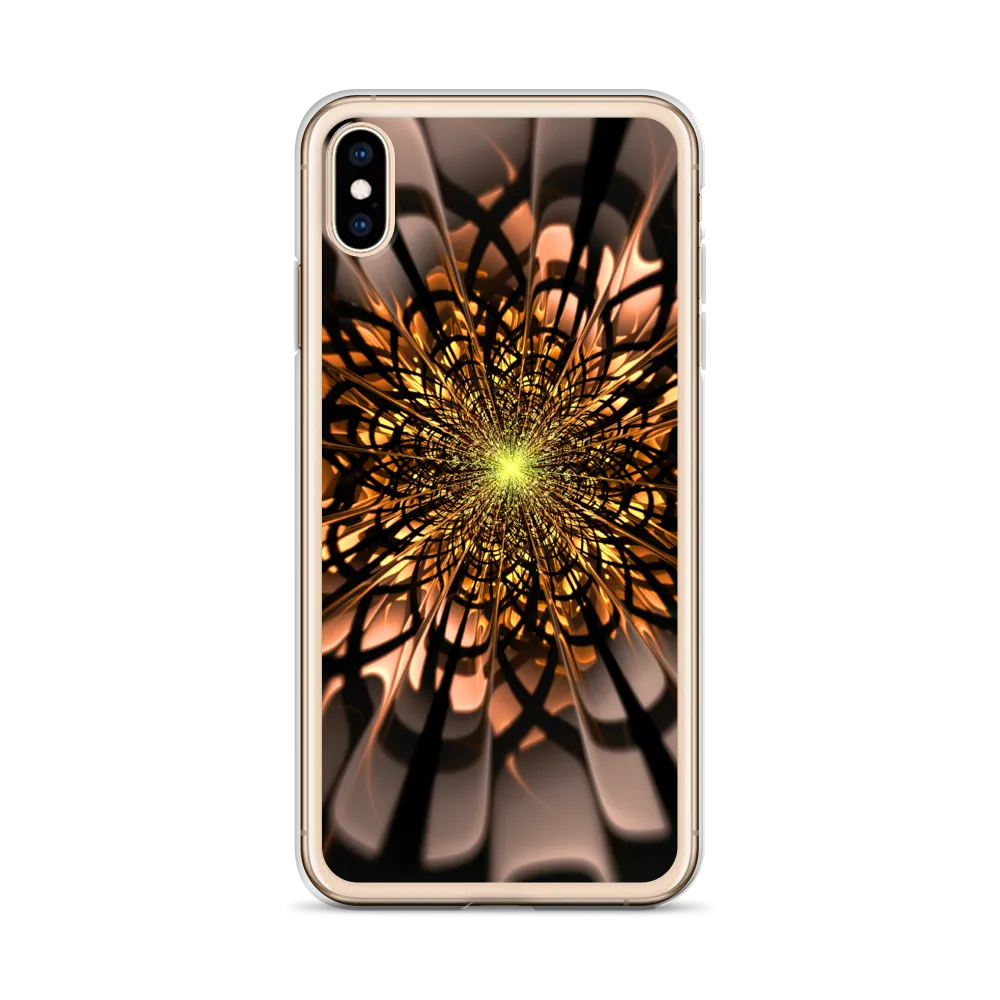 Abstract Flower 02 iPhone Case