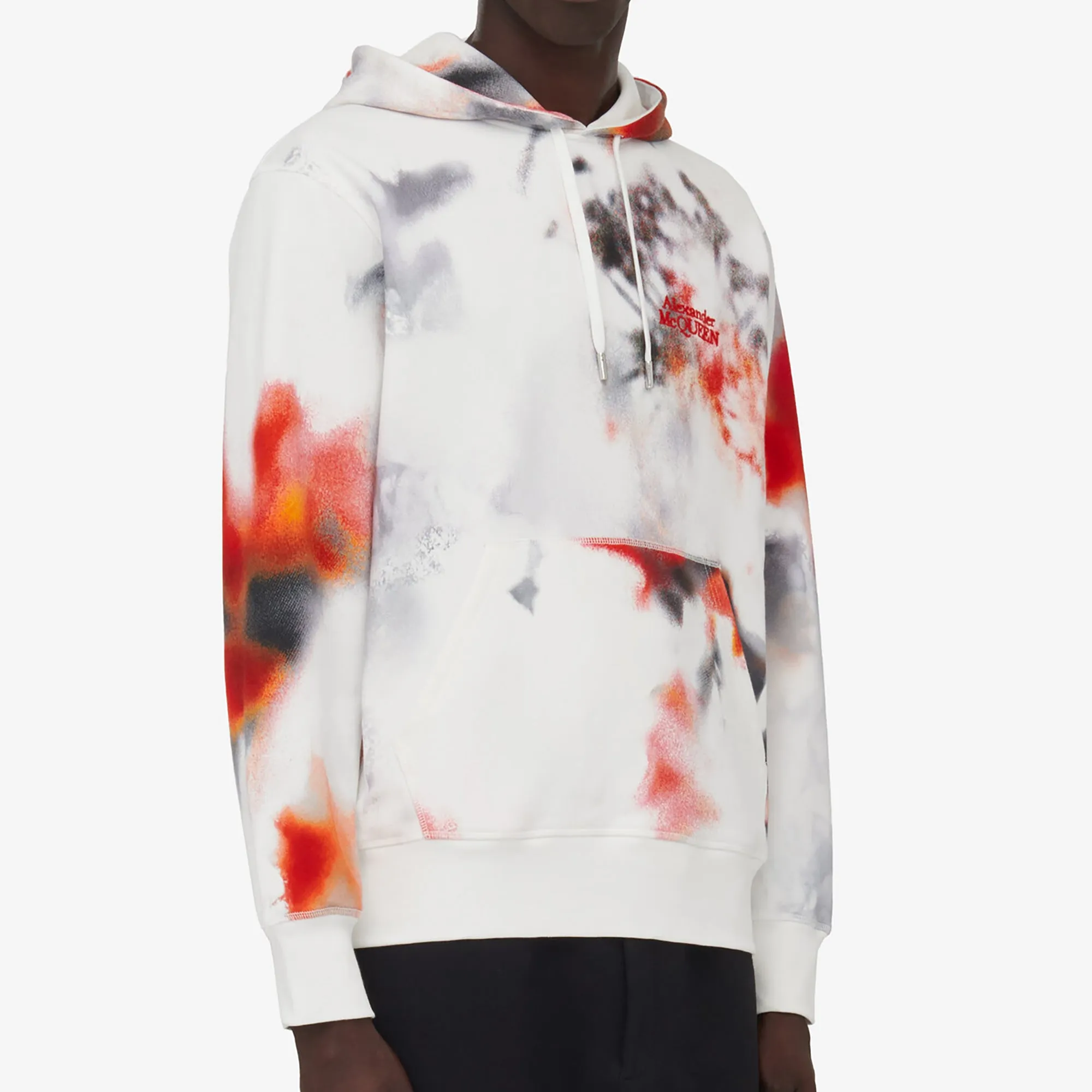 Alexander McQueen Obscured Flower Hoodie