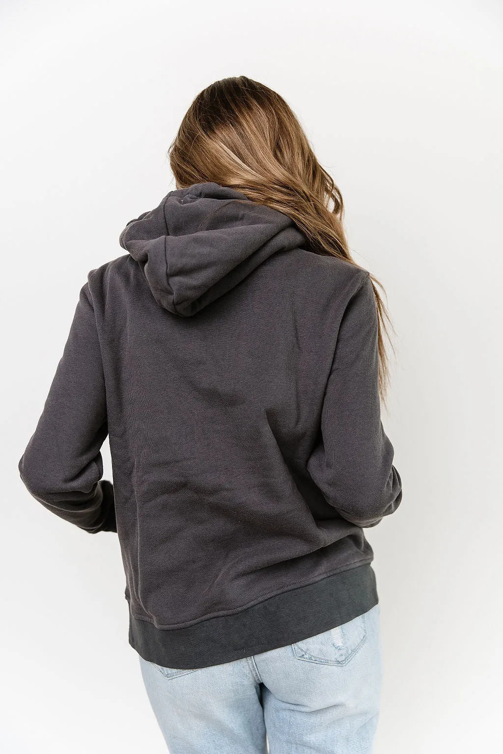 Ampersand Staple Hoodie- Charcoal