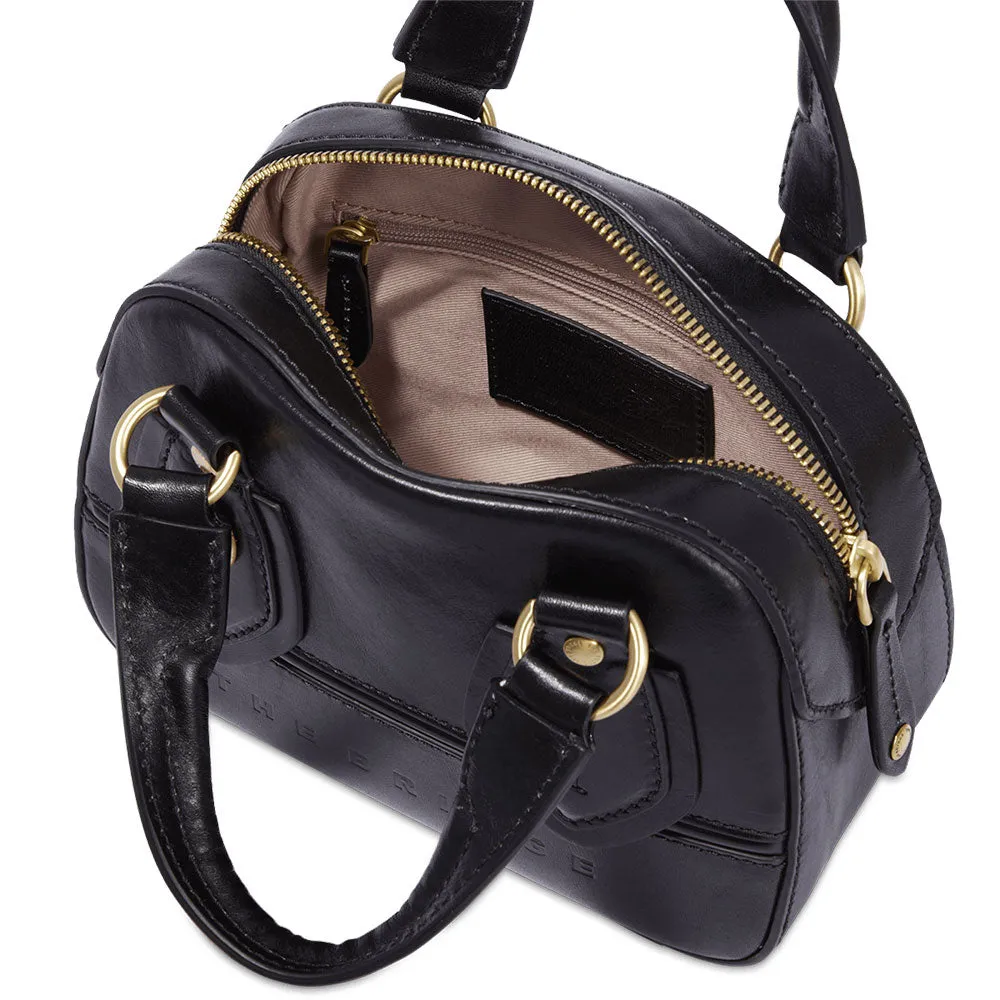 Bauletto Donna Mini THE BRIDGE linea Daphne in Pelle Nera