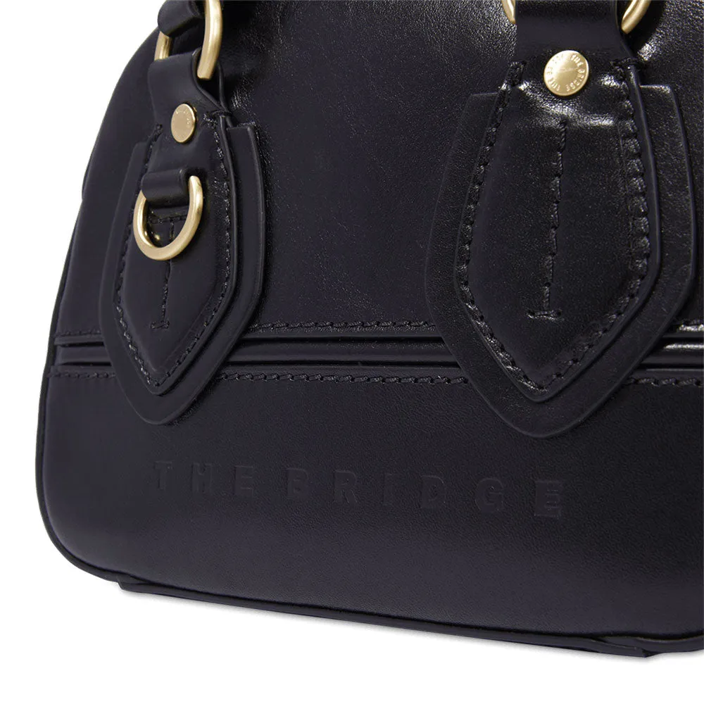 Bauletto Donna Mini THE BRIDGE linea Daphne in Pelle Nera