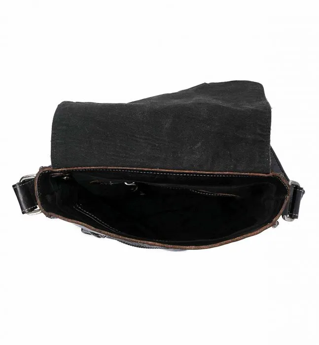 Bed/Stu Venice Beach Black Rustic Crossbody