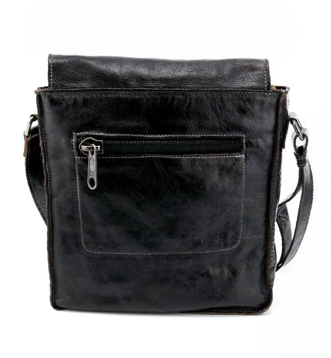 Bed/Stu Venice Beach Black Rustic Crossbody