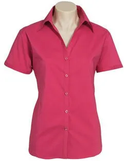 Biz Collection Womens Metro S/S Shirt 1st (5 colour) (LB7301)