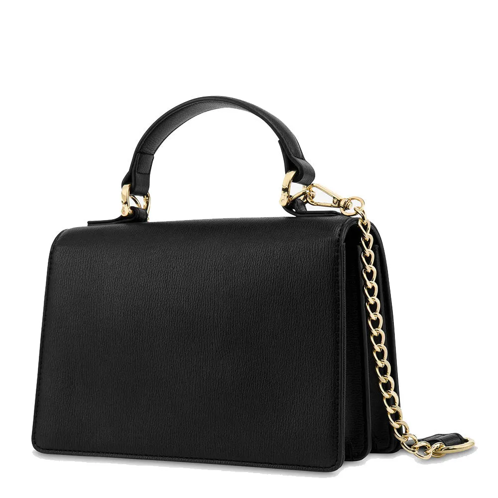 Borsa Donna a Mano con Micro Clutch LOVE MOSCHINO linea Hollies colore Nero