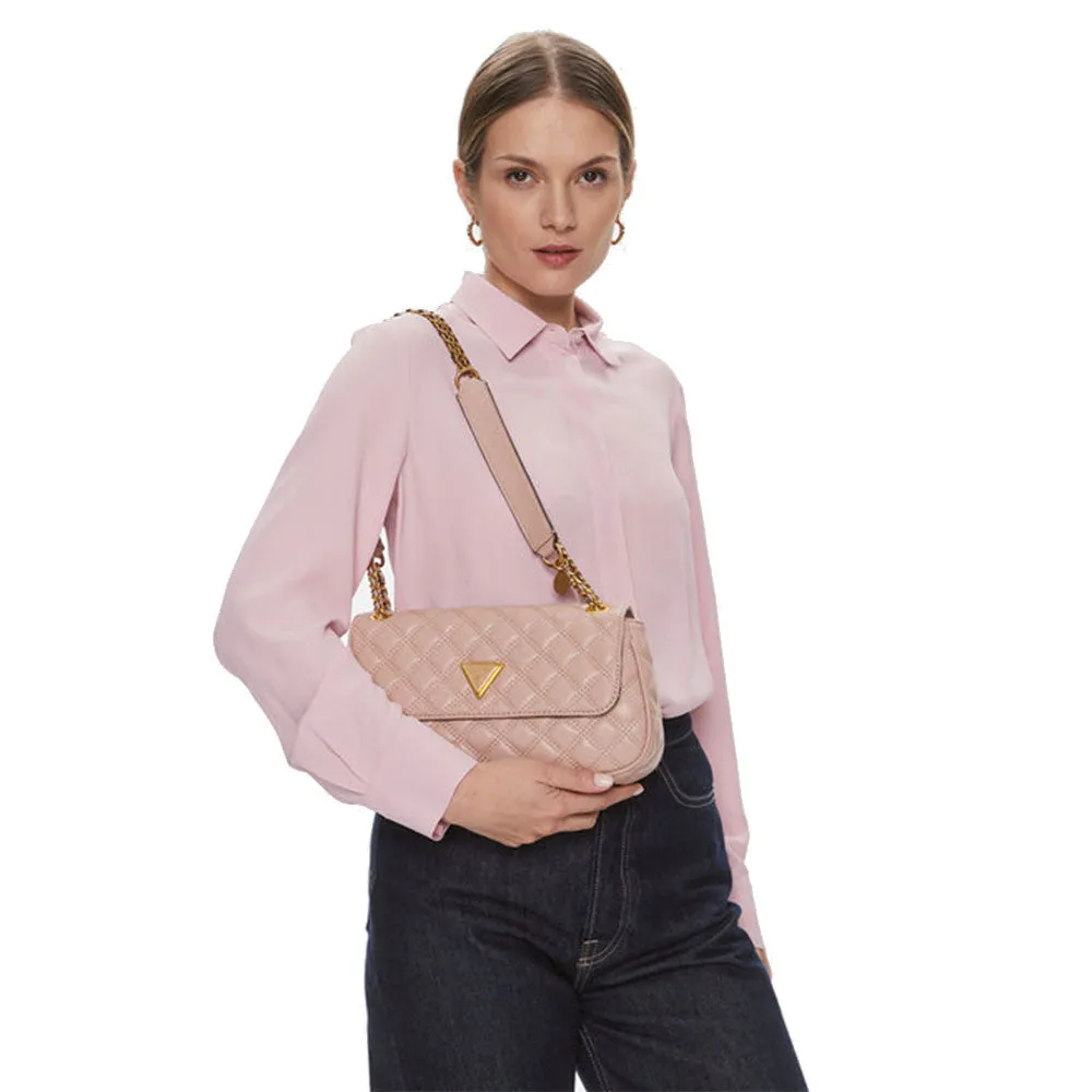 Borsa Donna a Tracolla GUESS Linea Giully colore Light Rose