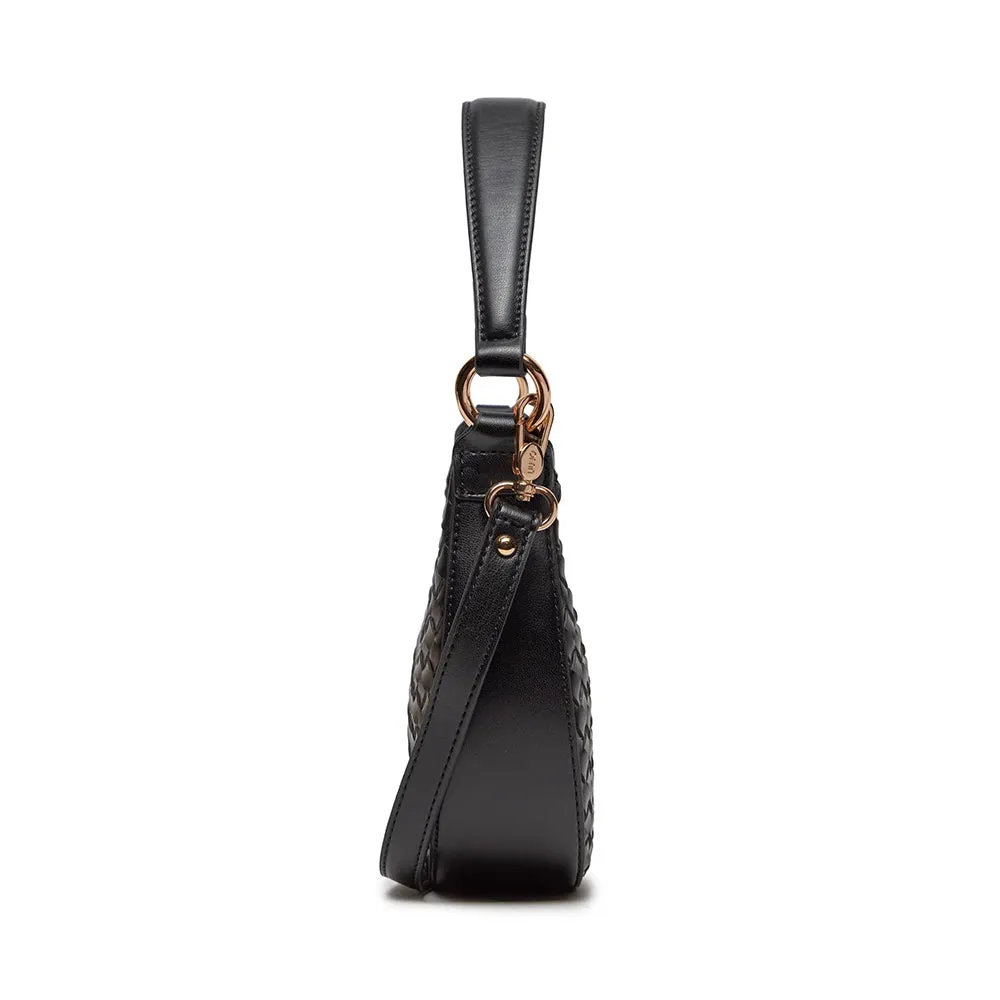 Borsa Donna Hobo LIU JO Better Intrecciata colore Nero