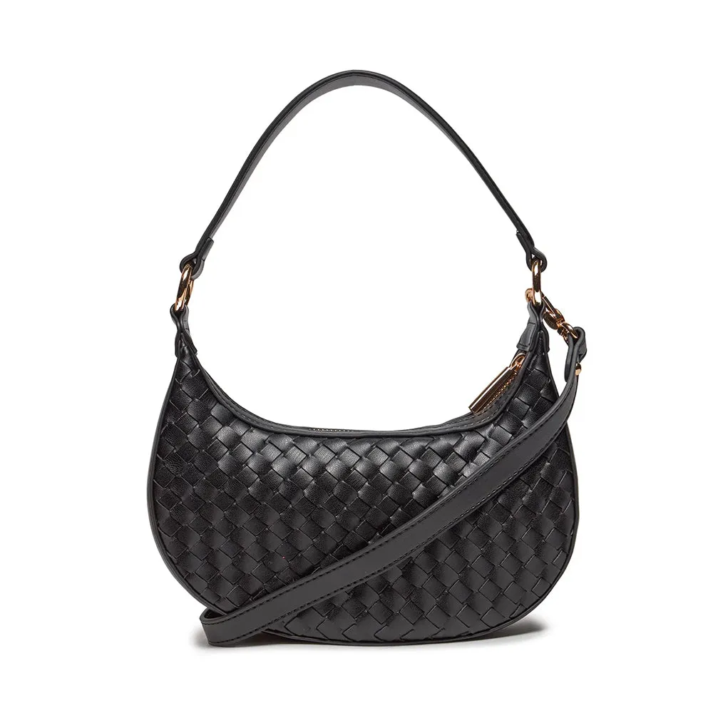 Borsa Donna Hobo LIU JO Better Intrecciata colore Nero