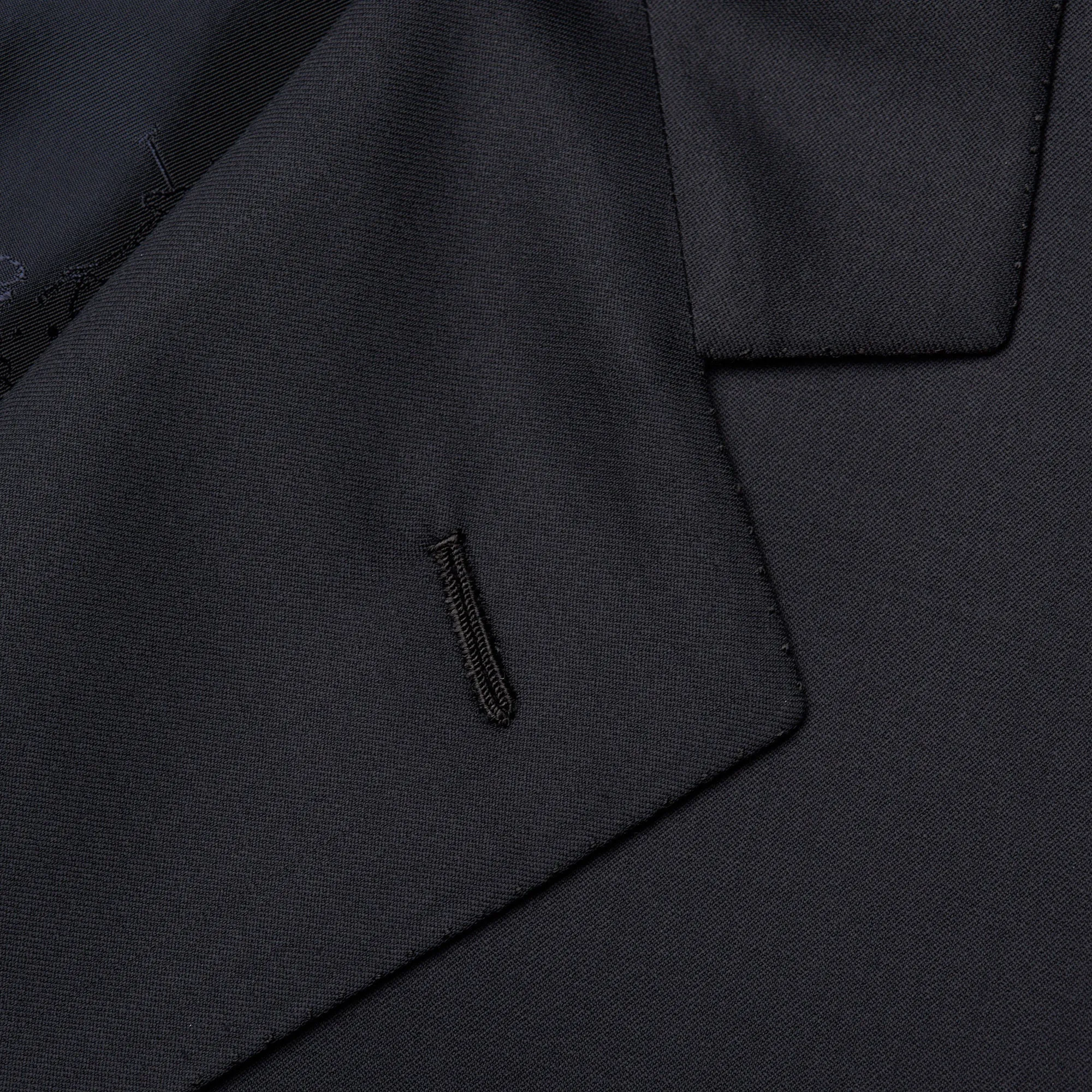 BRIONI "CATONE" Handmade Dark Navy Blue Wool Suit NEW Short Portly