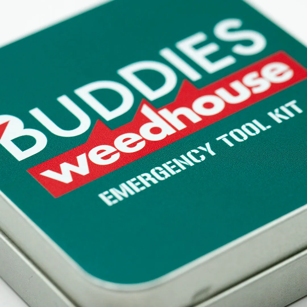 Buddies Weedhouse Metal Tin