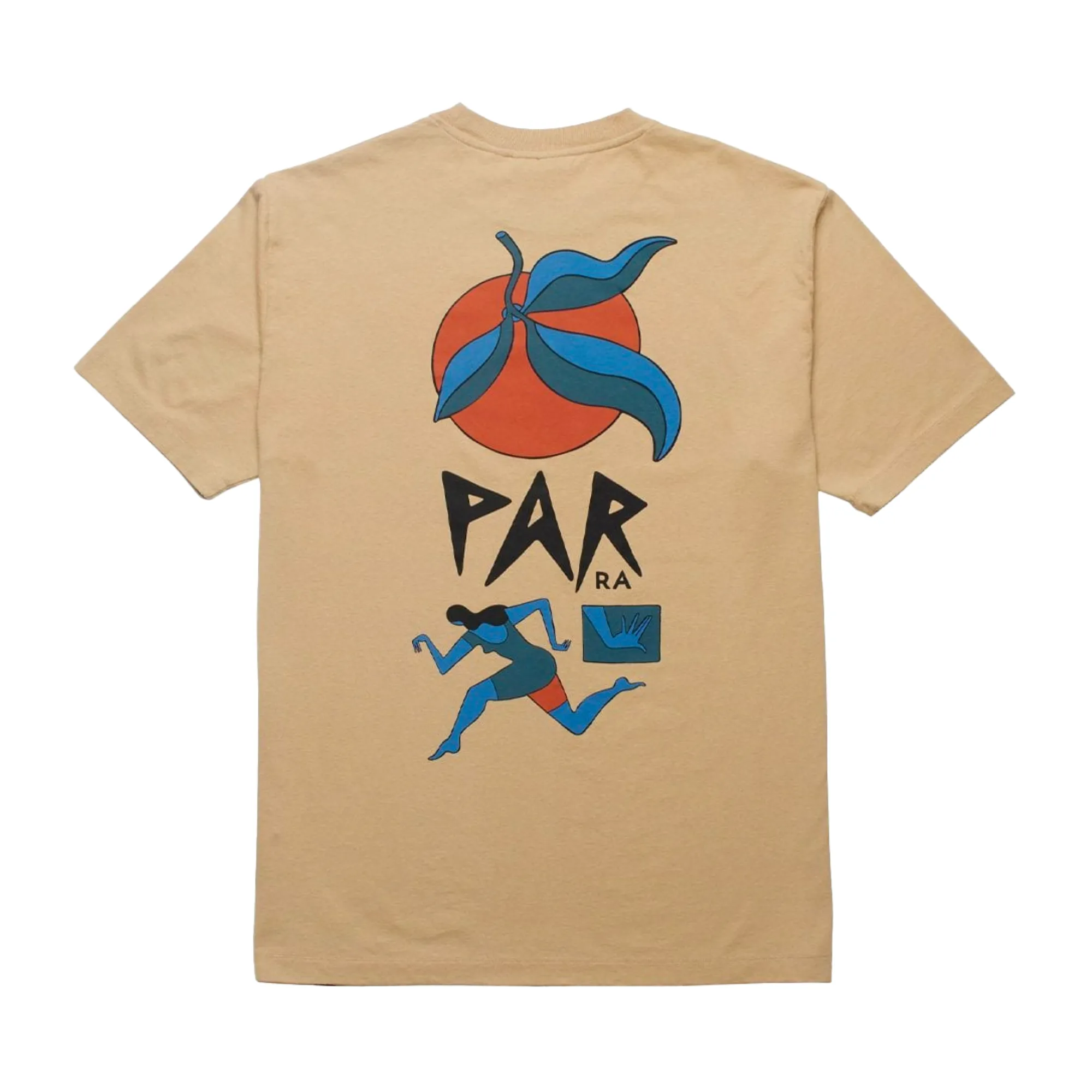 By Parra Evil Orange T-Shirt Beige 50505