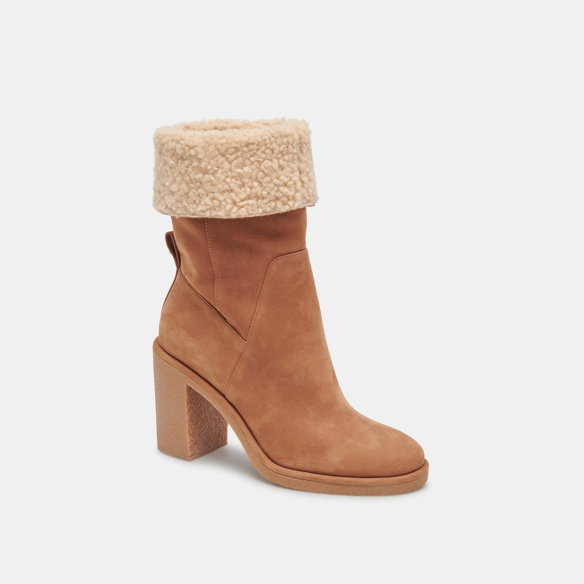 CADDIE PLUSH BOOTS PRALINE NUBUCK