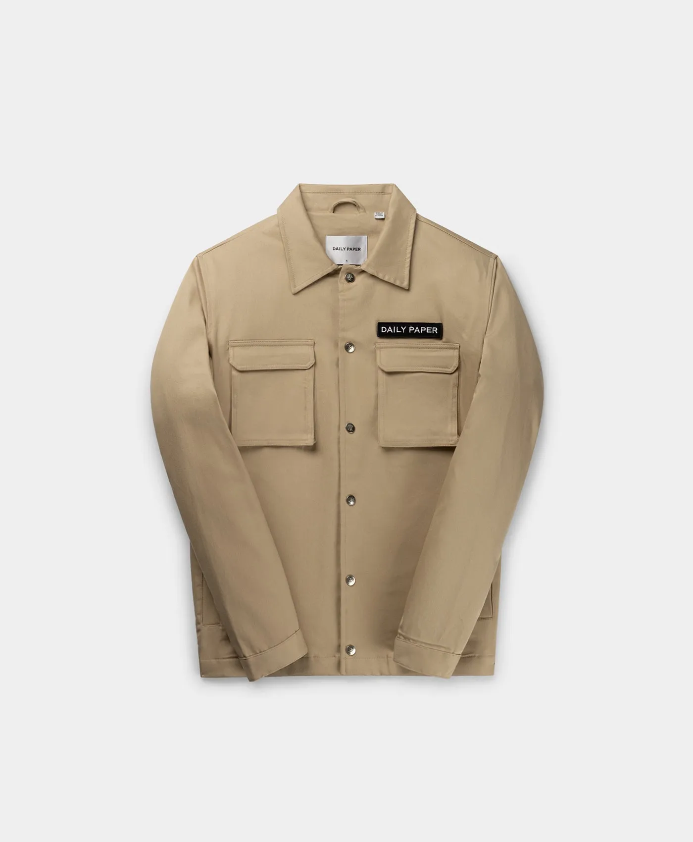 Cargo Coach Jacket Beige