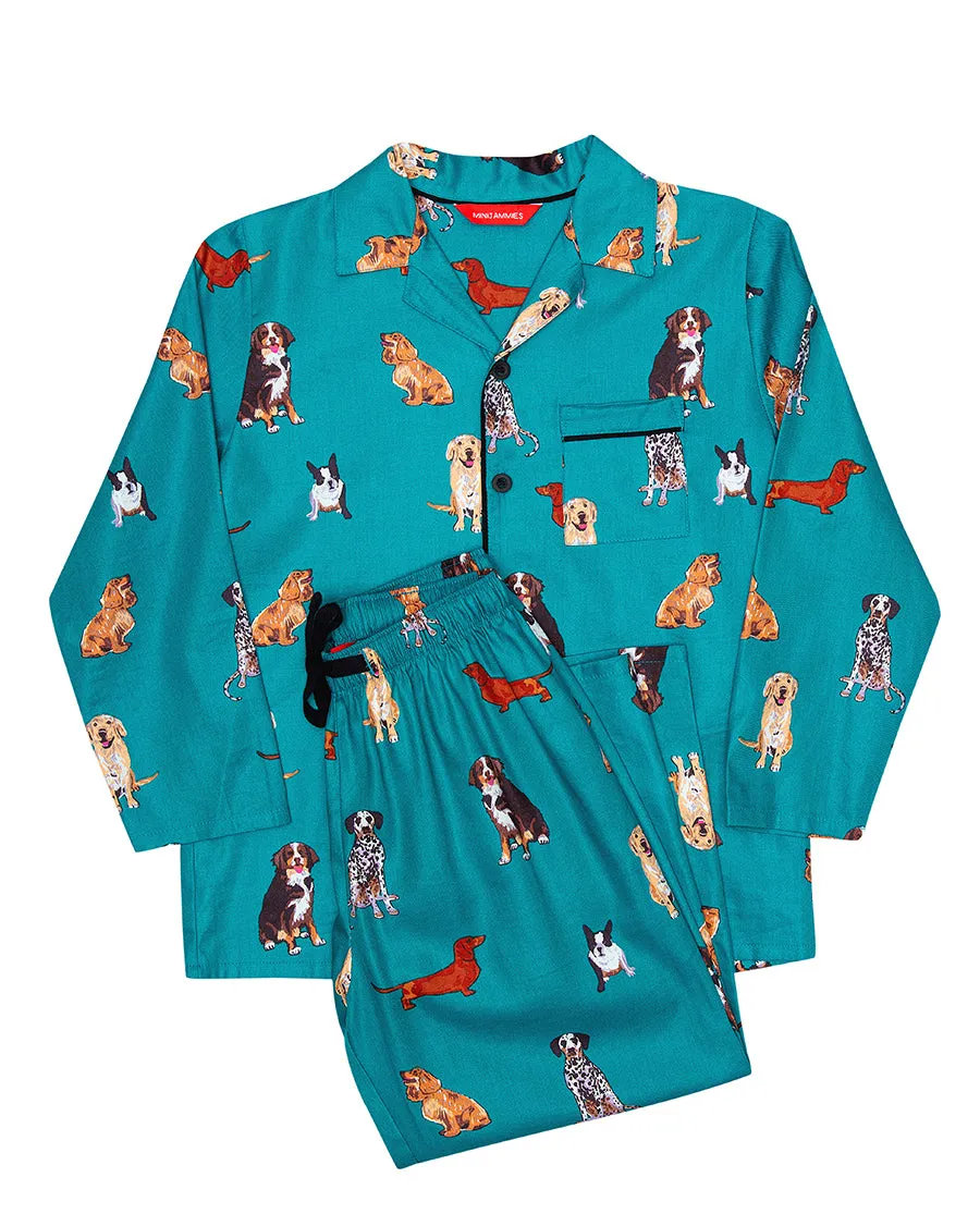 Coco Boys Dog Print Pyjama Set