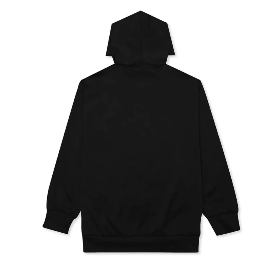 COMME DES GARCONS PLAY ZIP UP - BLACK