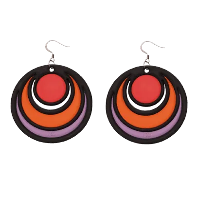 Dancing Circles Earrings