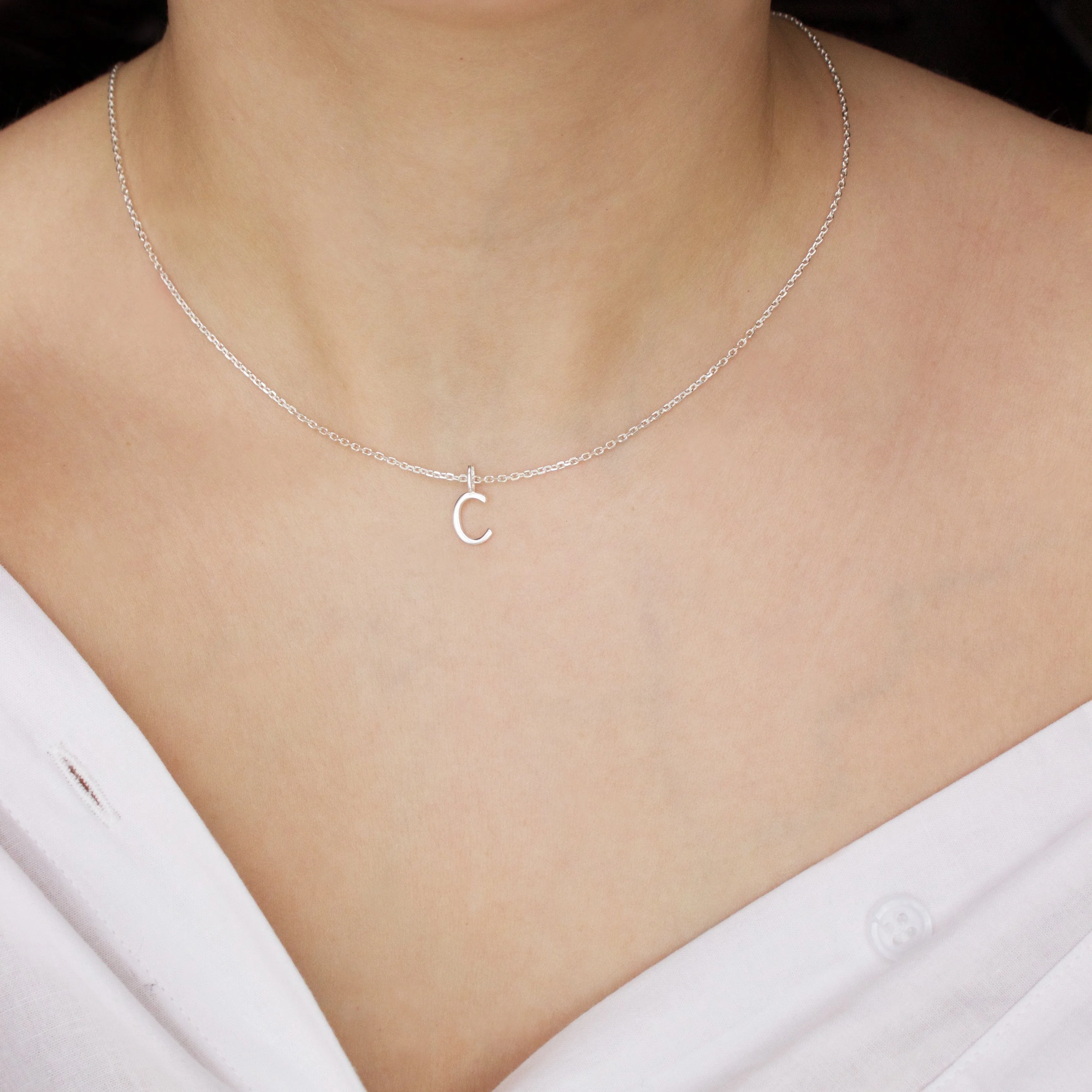 Delicate Initial Necklace