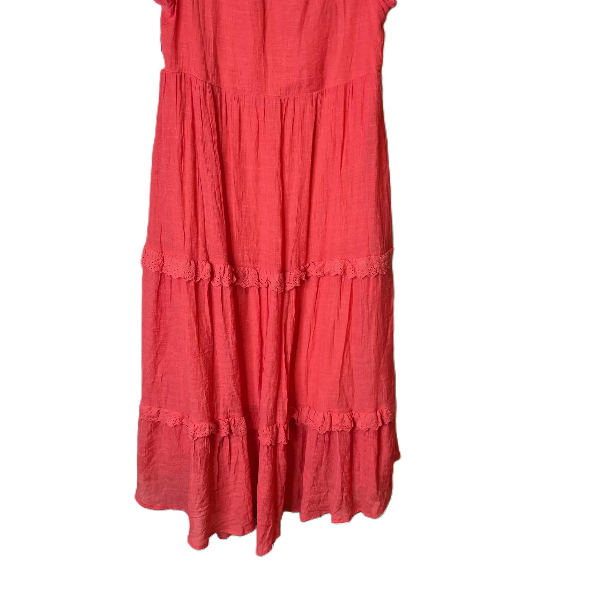 Dress Casual Maxi By &Merci In Pink, Size: M