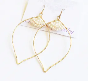 Earrings Malie - Pearl (E168)