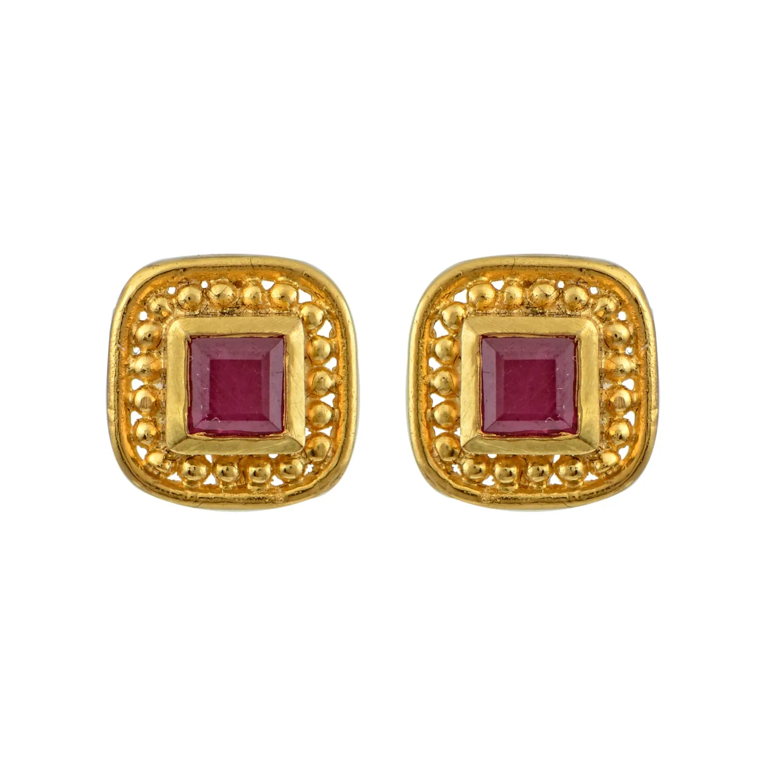 Empress Zoe Byzantine Gold Earrings