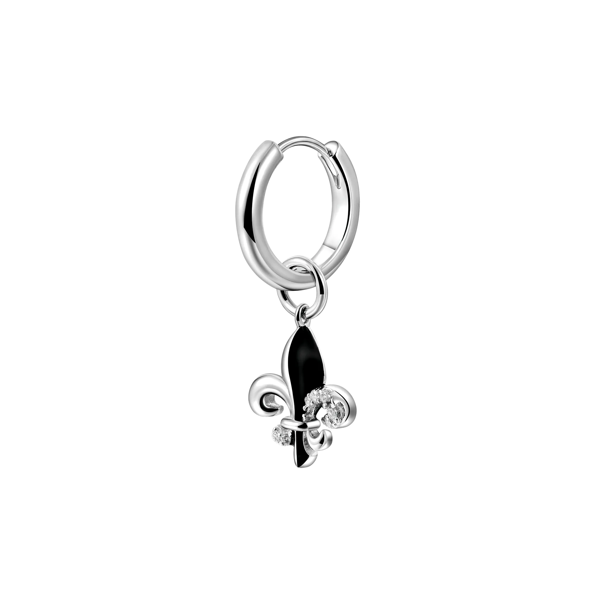 Fleur de lis Dangly Earring - Single