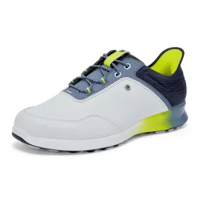 FootJoy chaussure de golf Stratos 2023 Blanc Bleu Yellow