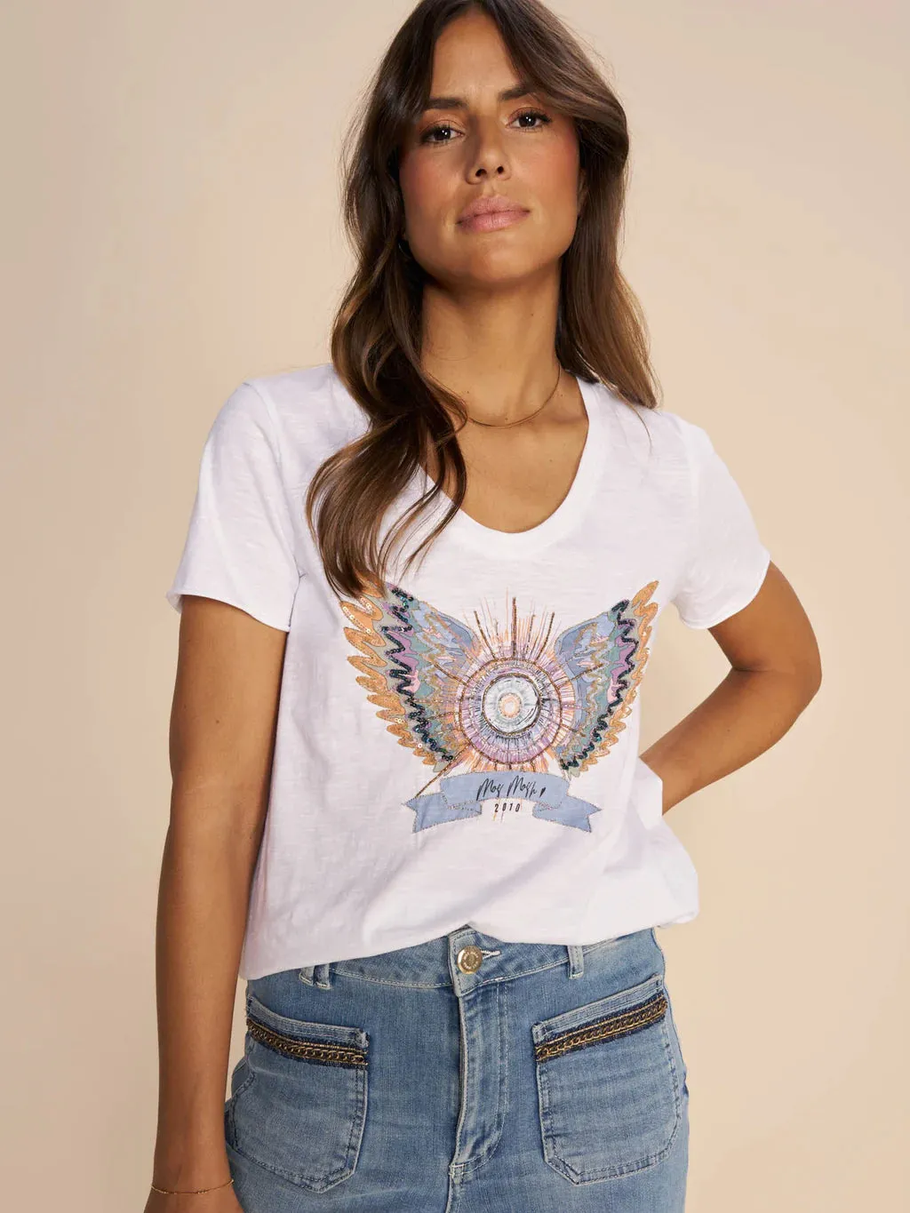 GETHI DECO TEE (WHITE) - MOS MOSH