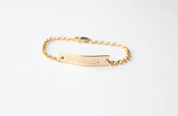 Gold Baby Bracelet