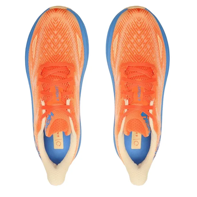 Hoka One One running shoe Clifton 9 Youth 1131170/VOIM vibrant orange-impala