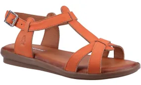 Hush Puppies Kate Womens Leather T-Bar Sandal