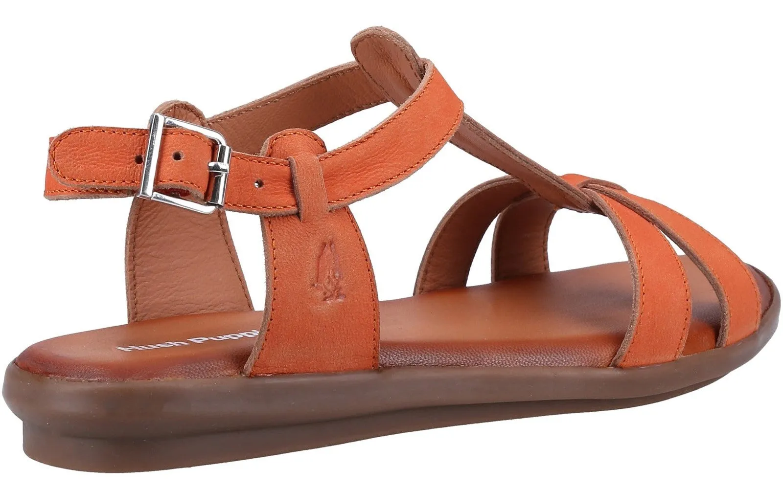 Hush Puppies Kate Womens Leather T-Bar Sandal