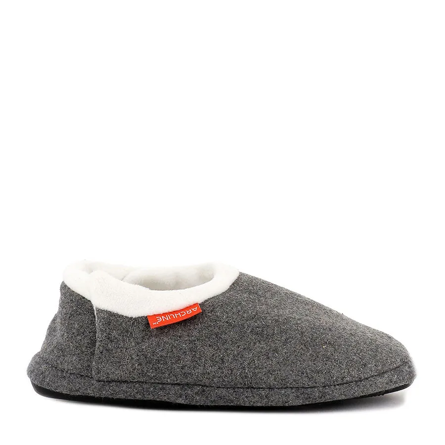 JESSIE CLOSED - GREY MARL