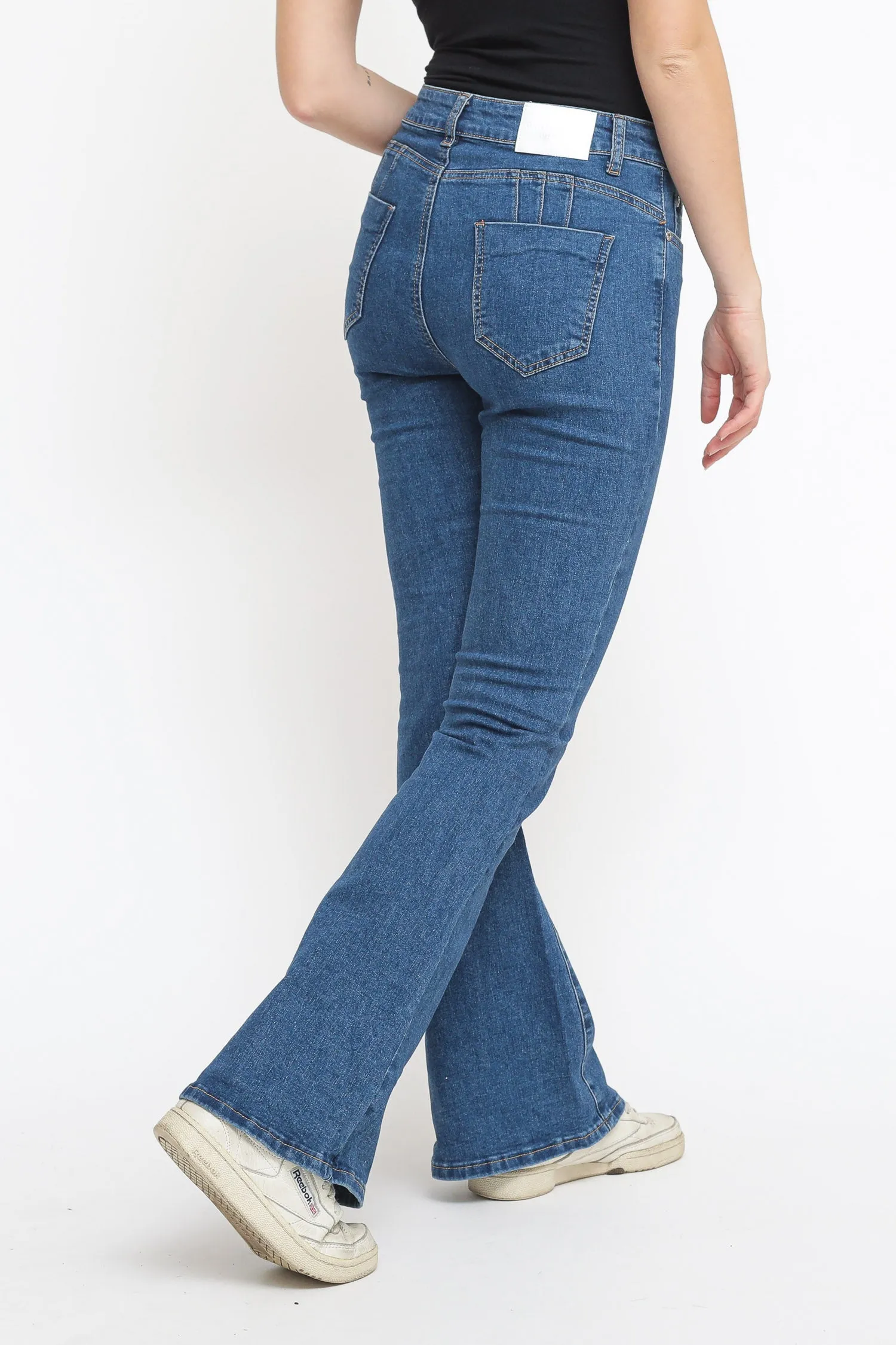 Ladies Jeans - Dark Blue Wash