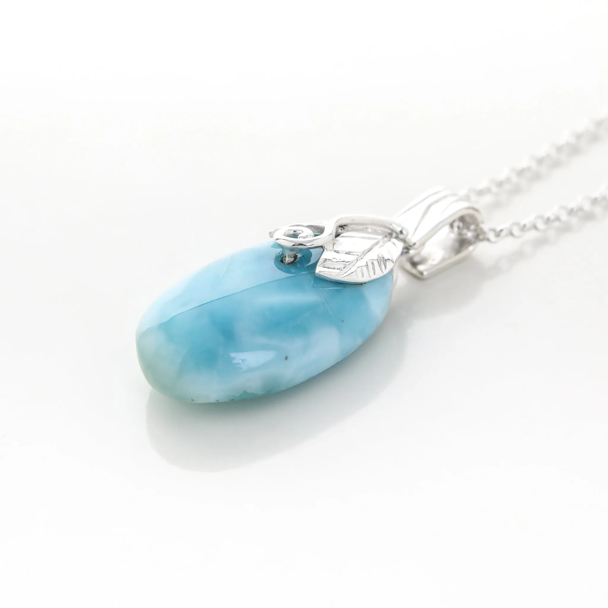 Larimar Pendant Ruby