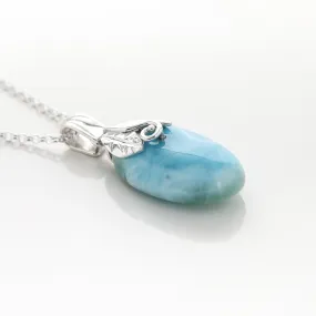 Larimar Pendant Ruby