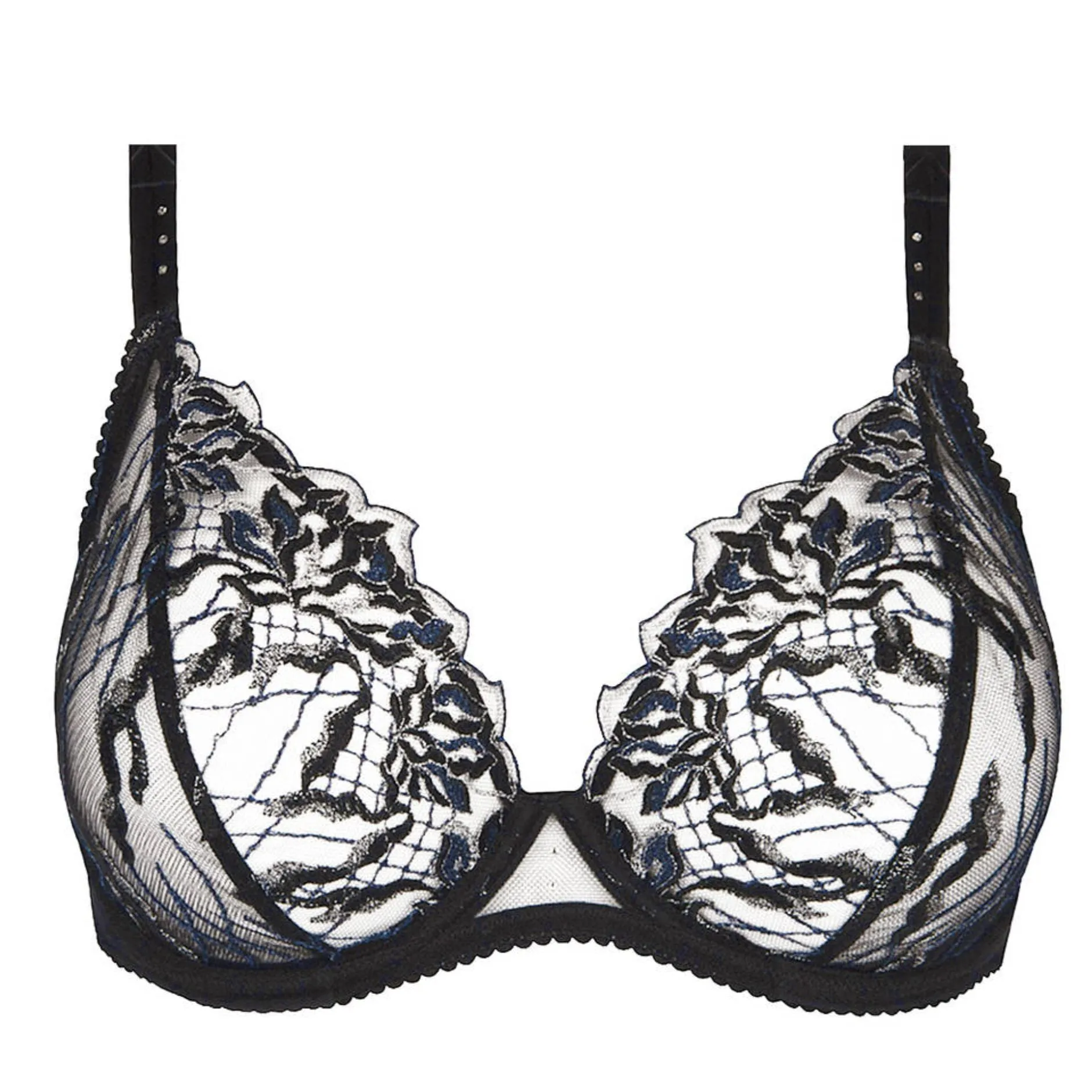 Lise Charmel Les Nuits Chics Triangle Bra in Black BCH6735