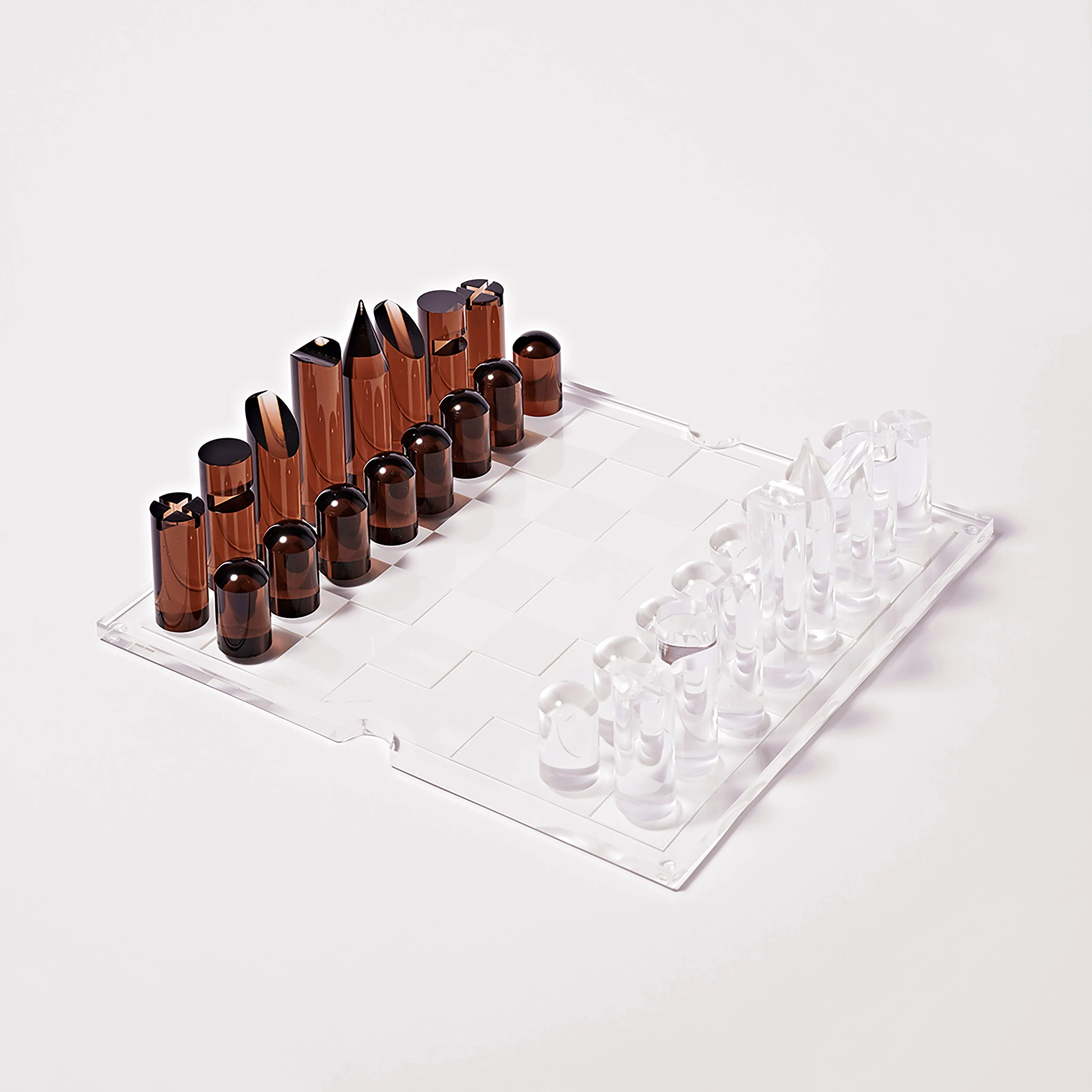 Lucite Chess & Checkers