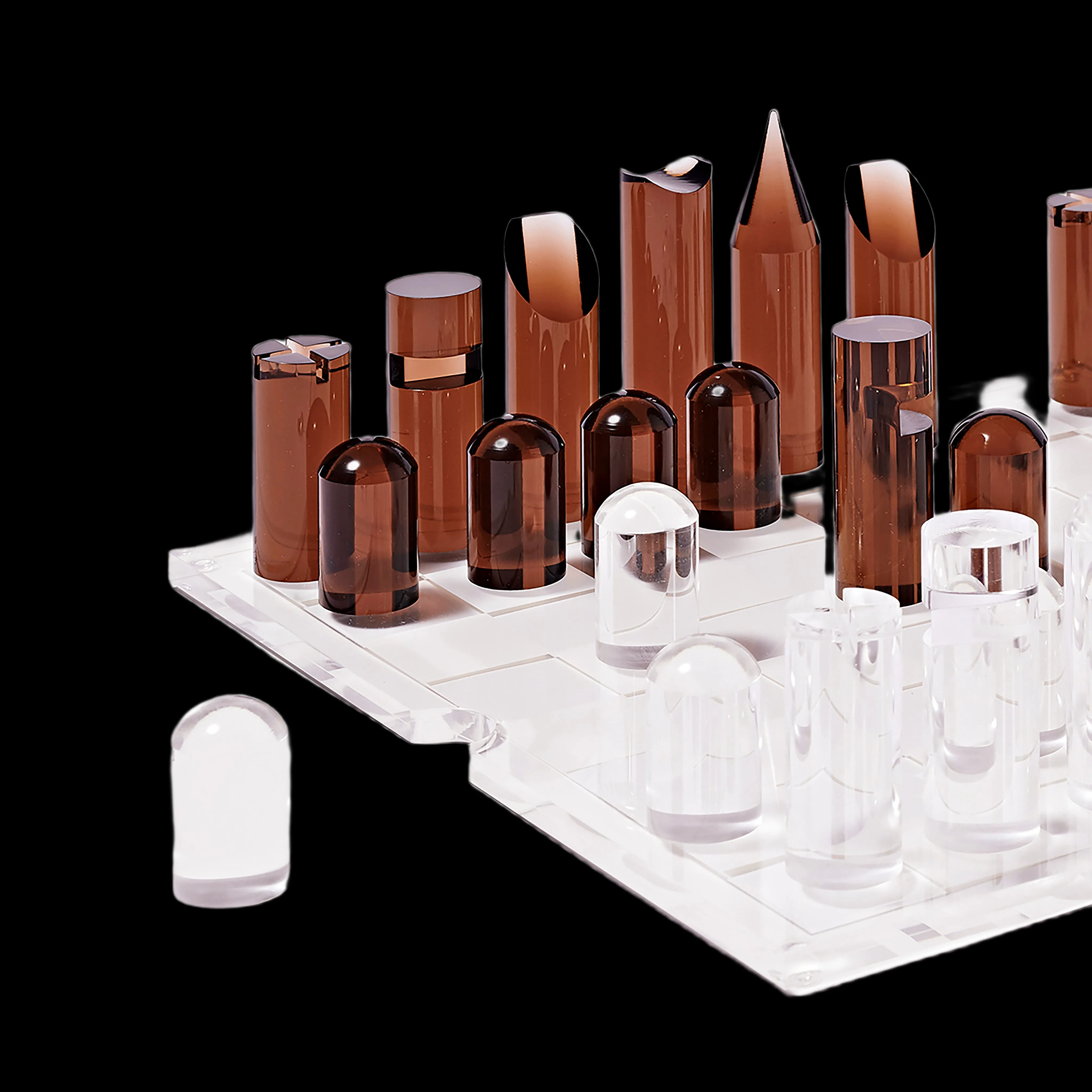 Lucite Chess & Checkers