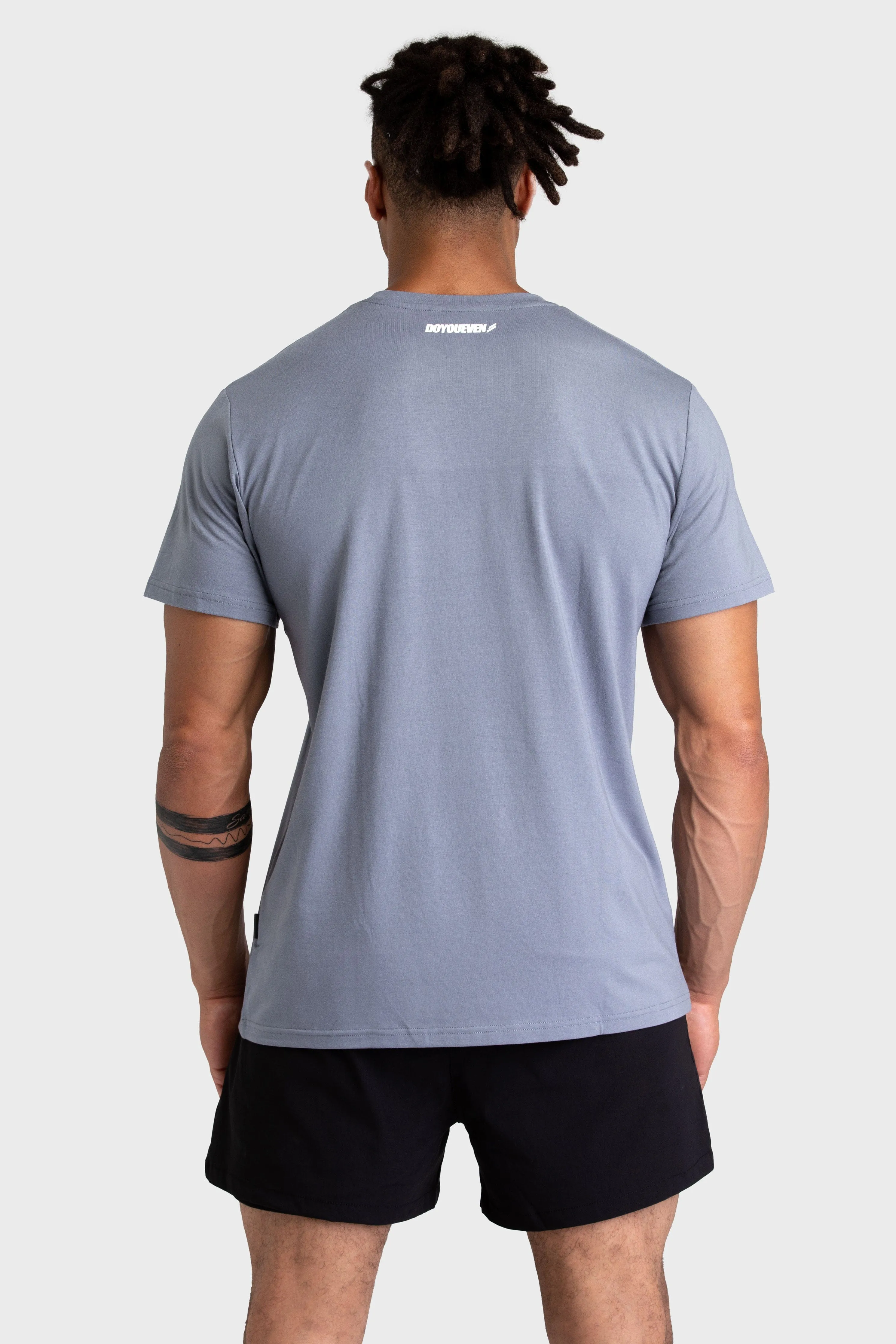 Mark Regular Fit Tee - Charcoal