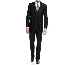 Men's 3-Piece Three Piece Slim Fit Formal Cut Suit Set